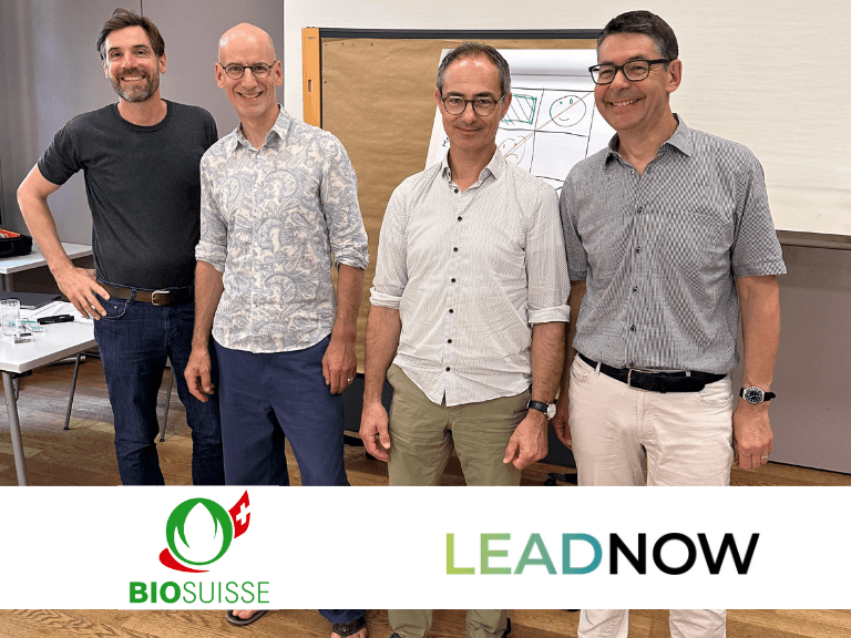 Wherever you see Bio Suisse, there’s a pinch of Leadnow in there.